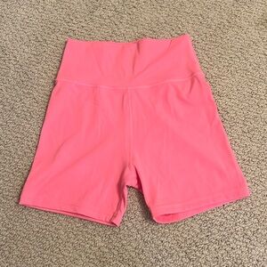 Hot pink Daily drills biker shorts! Size small